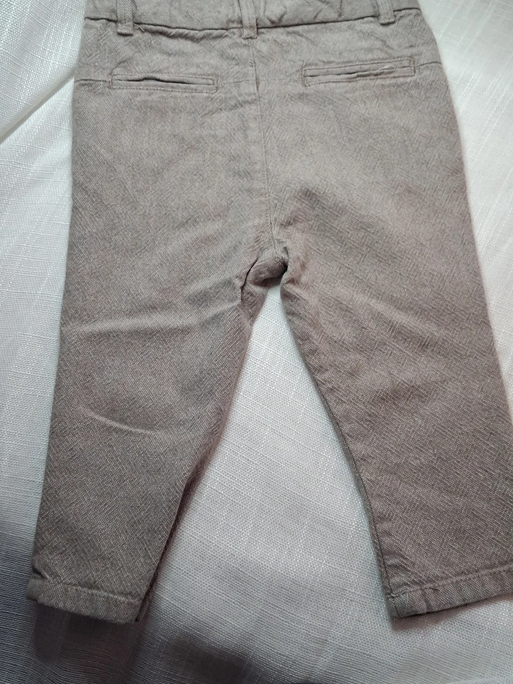 Zara Baby Boy Gray Corduroy Pants